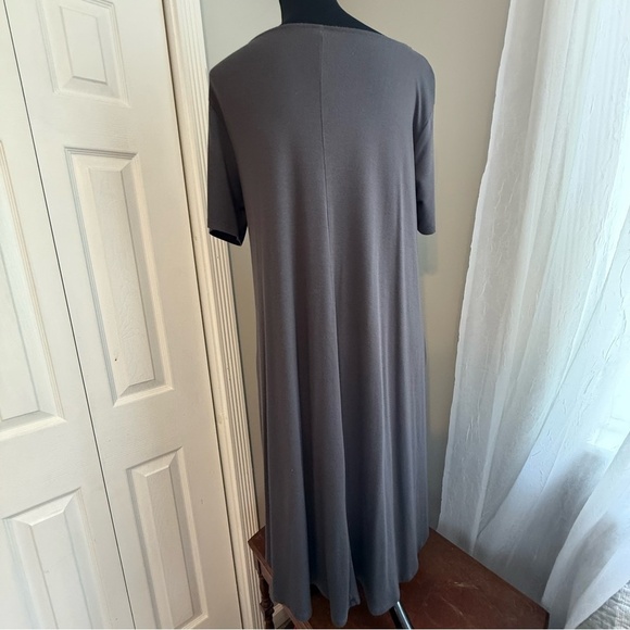 Zenana Outfitters Charcoal Dress with Pockets size XL - Picture 5 of 5